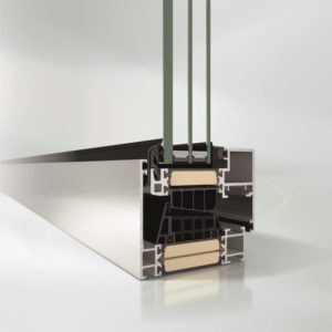 Витраж Schuco AWS 90